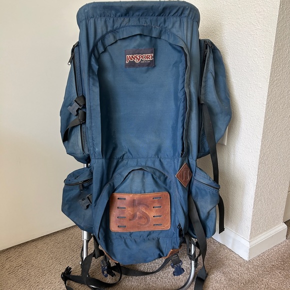 Jansport Other Jansport D3 Navy Blue Hiking Backpack External
